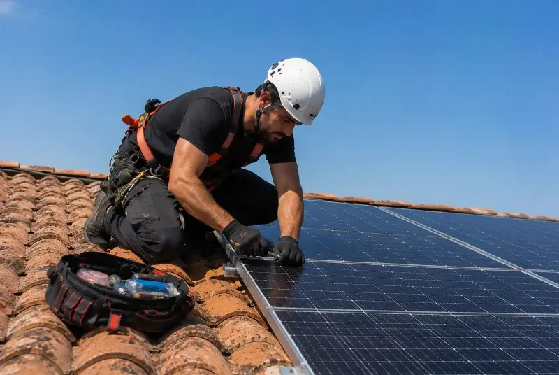 Maintenance et monitoring de panneaux solaires à Notre-Dame-des-Landes