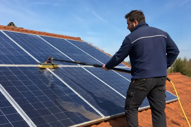 Nettoyage et entretien de panneaux solaires à Notre-Dame-des-Landes